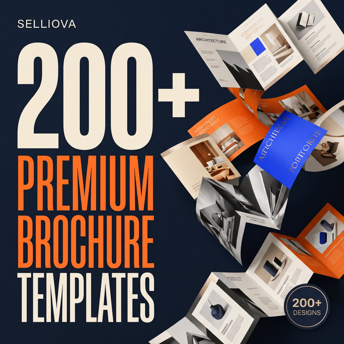 200+ Premium Brochure Design Templates Bundle
