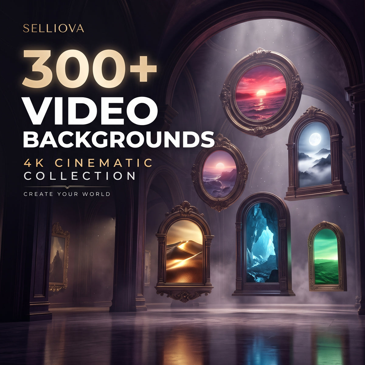 4K Video Backgrounds Pack: Cinematic Visual Collection