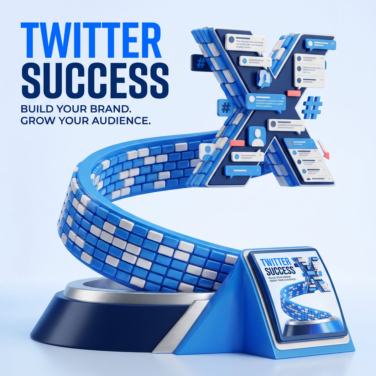 Twitter Success Guide: Build Your Brand & Grow Your Audience on X