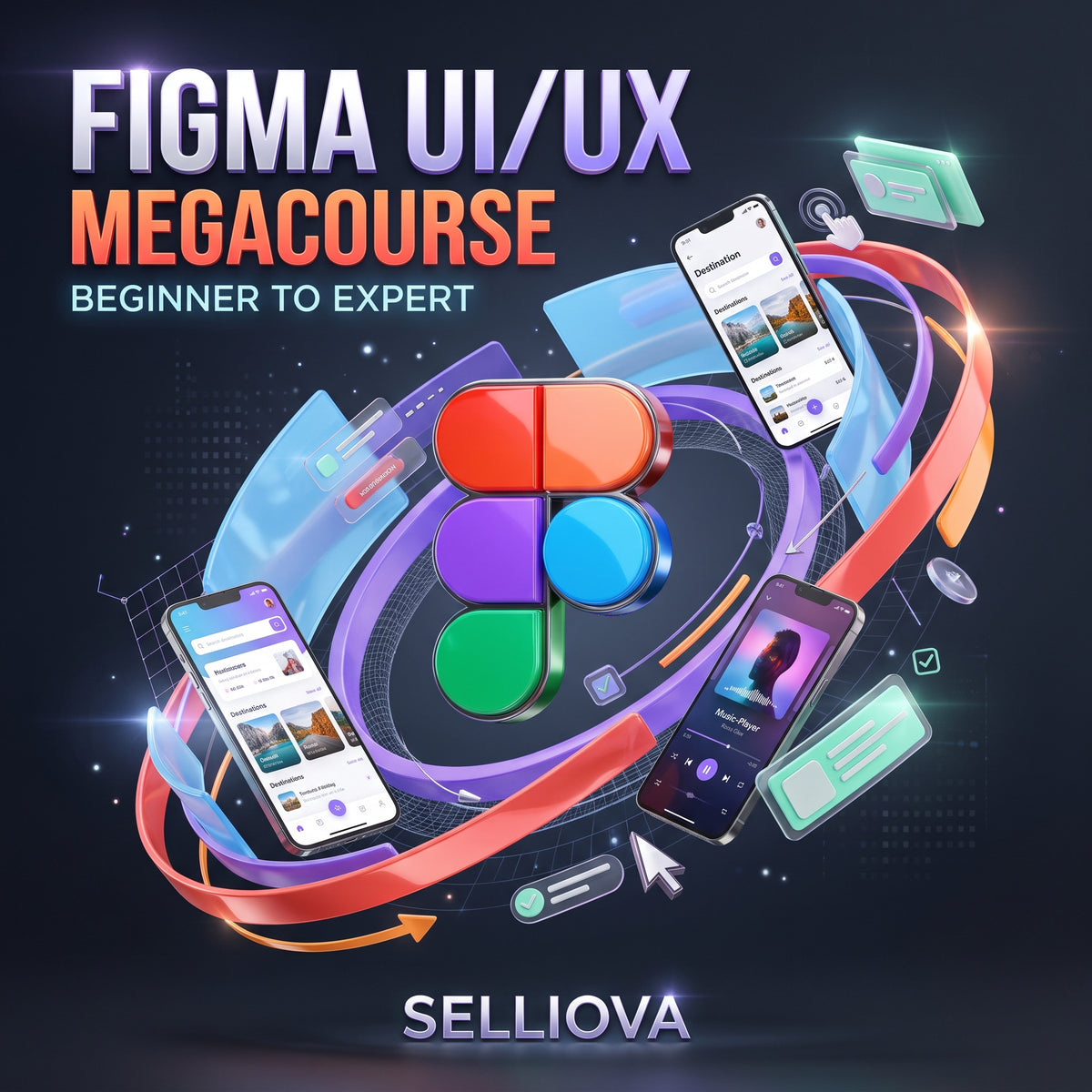 Complete Figma Megacourse: UI/UX Design Beginner to Expert