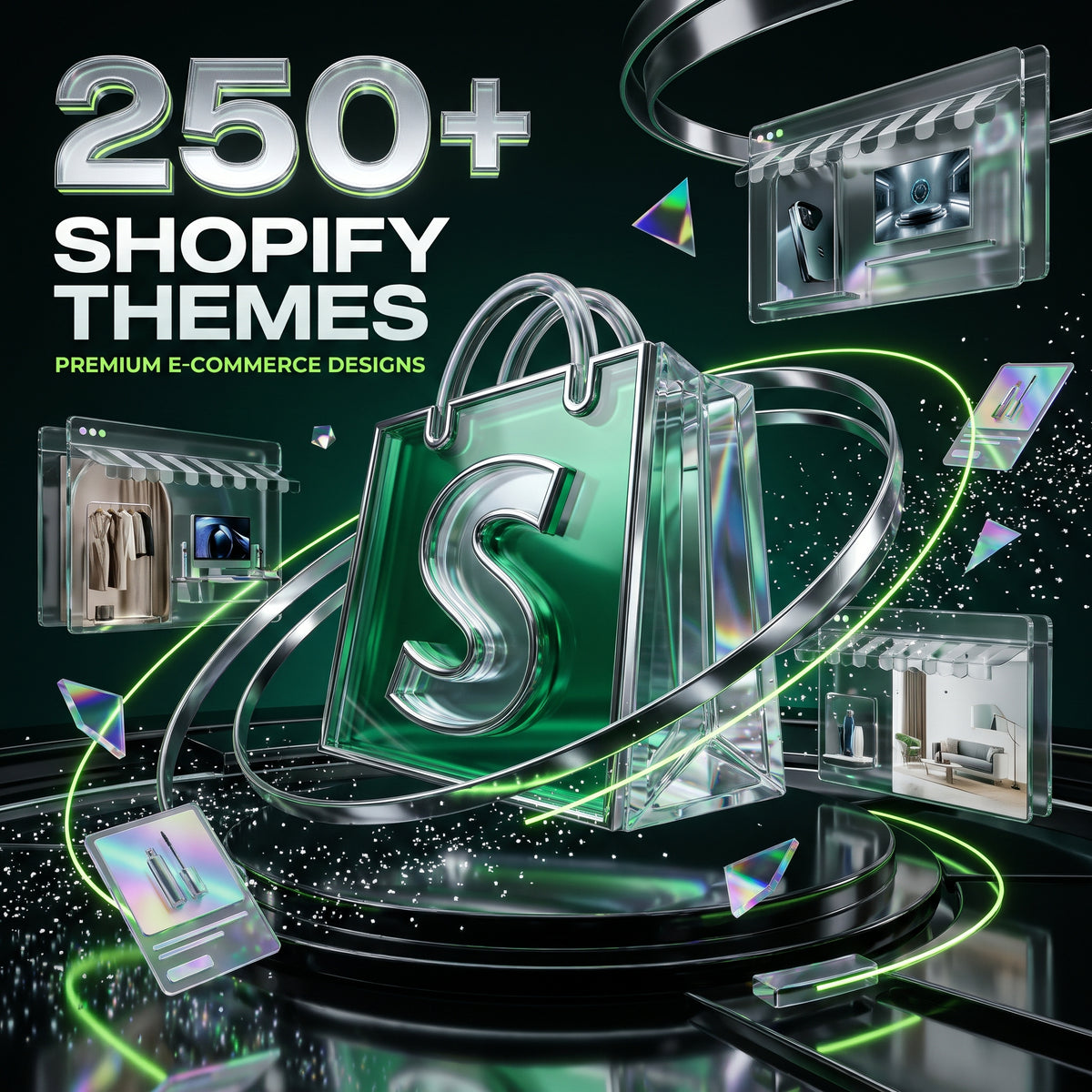 250+ Shopify Themes Bundle